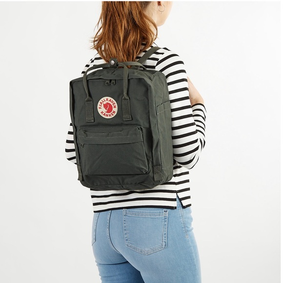 kanken backpack forest green